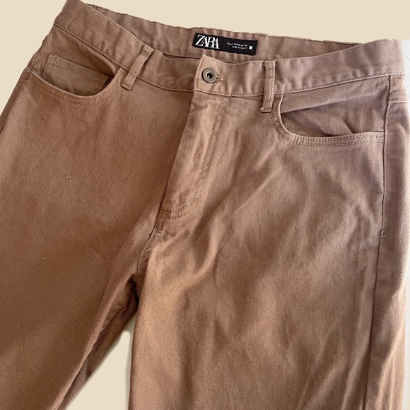 Zara Khaki Pant - Picture 1 of 4